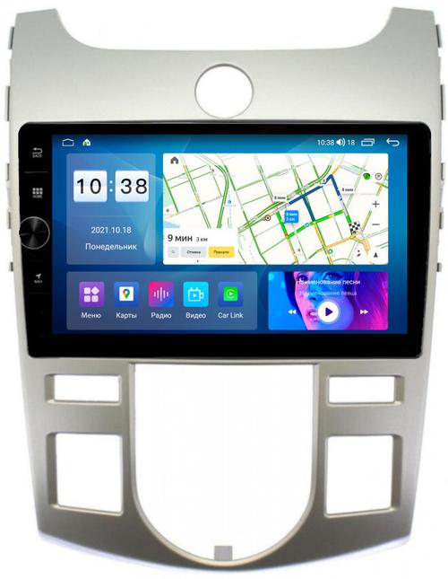 Магнитола для KIA Cerato 2 2008-2013 (климат) - Parafar PF279-climatLHDAV на Android 12, Быстрая, CarPlay, 4G SIM-слот