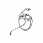 Смеситель для ванны и раковины 1/2 кер ПСМ-157-К89 СТАНДАРТ А тип См-ВУДРНШлА, эксц. "РУС", КРЕСТ