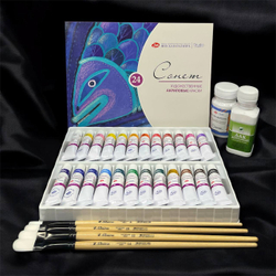 Художественный набор «АКРИЛ - ПРОФИ», рисование акрилом