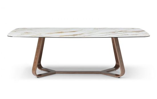 Стол обеденный Dorn  240х110 керамика на стекле