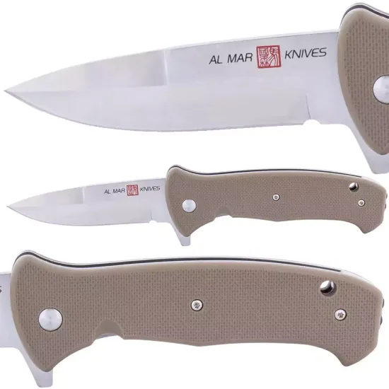 Складной нож Al Mar Mini S.E.R.E. AL/AMK2212 c клинком из стали 8Cr13MoV, рукоять FRN