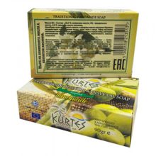 Мыло кусковое KURTES оливковое с ароматом жасмина 90 г