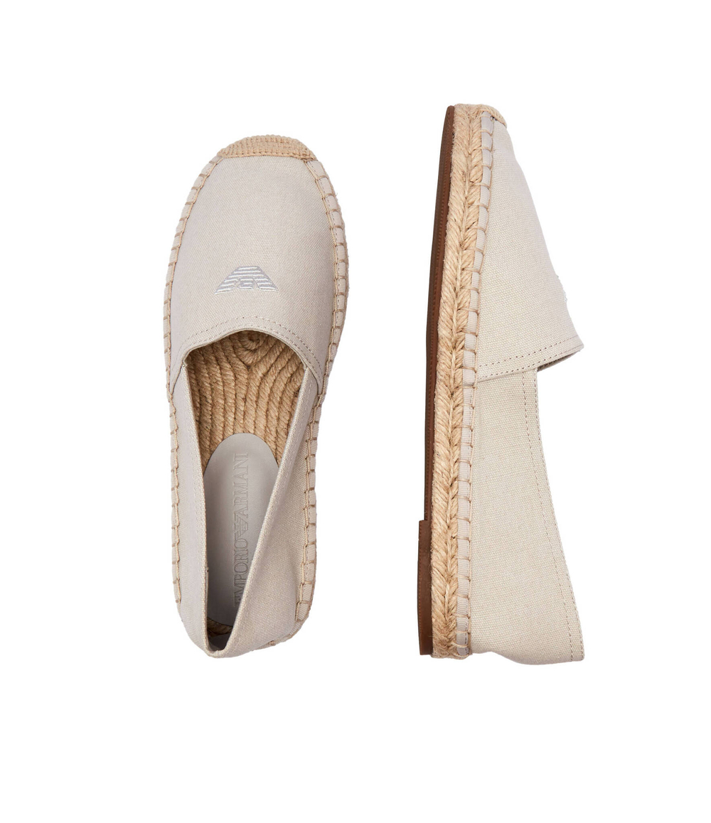 Эспадрильи Emporio Armani - бежевый(XVSS07 XD396)