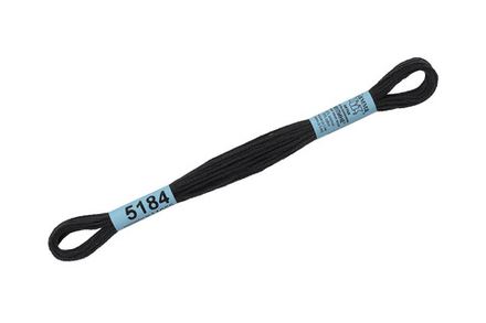 Мулине  "Gamma", 100% хлопок, 8 м,  №5184