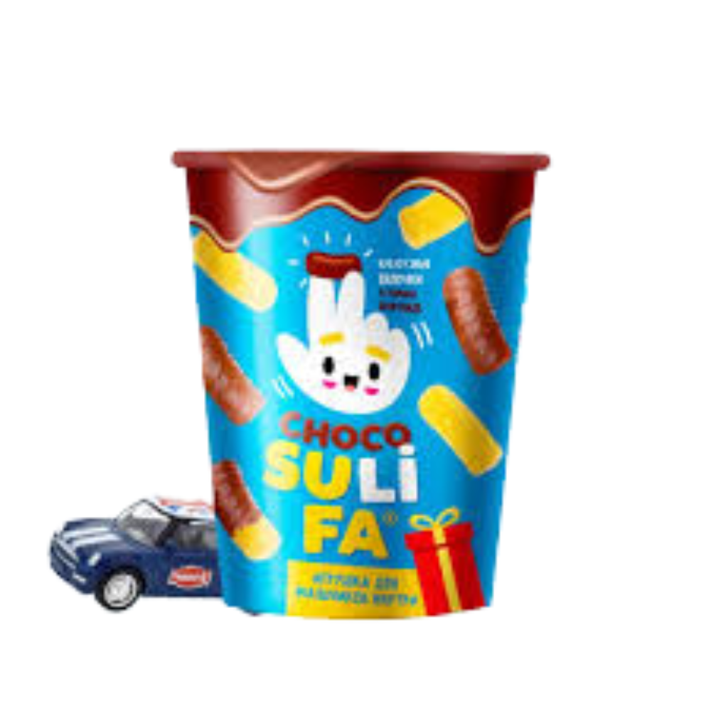 Кукурузные палочки Suli FA Boy в темном шоколаде 105 гр