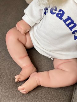 Кукла Реборн мягконабивная 60см в пакете (FA-618)