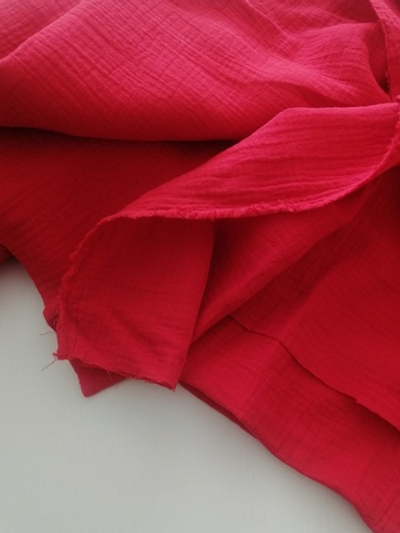 Муслин (2х-слойный), цвет- Красный