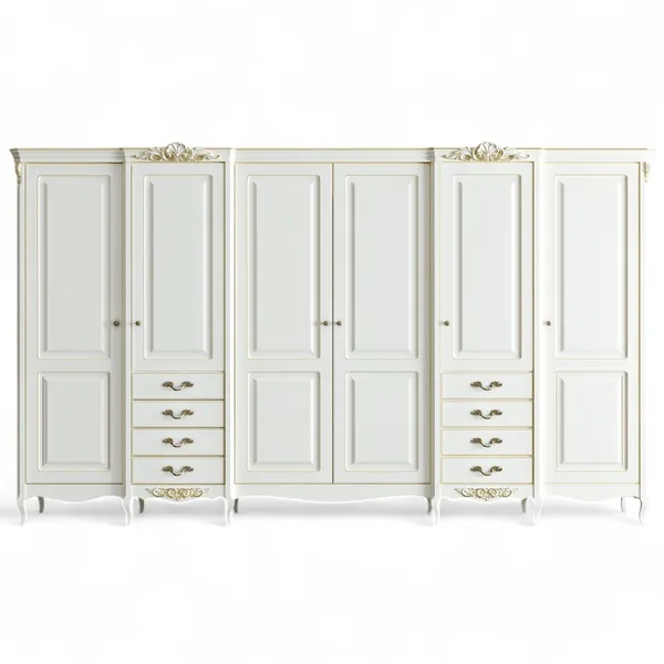 Шкаф 6 дверей