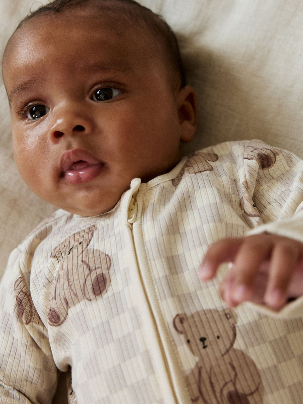 Комбинезон / Слип для малышей Next AW3-055, 4 шт., Коричневый, Молочный