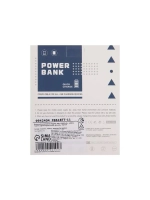 Внешний аккумулятор 484, 10000 мАч, кабели Type-C/Lightning/