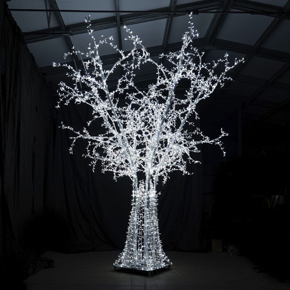 Светодиодное дерево "Ветвистое" с холодным освещением