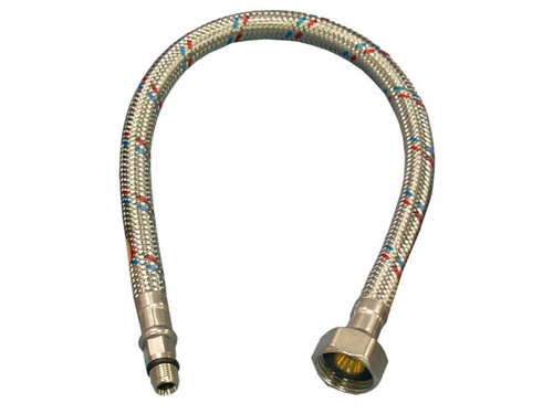 Подводка гибкая для смесителя, М10x18мм 100см