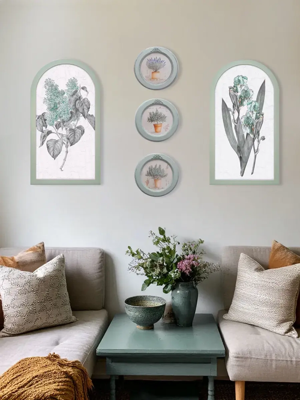 Картина на стену интерьерная в раме 72,5*40,5 см