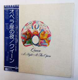 Винтажная виниловая пластинка LP Queen A Night At The Opera (Japan 1975)
