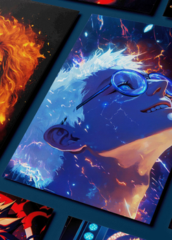 Картина на стену на металле от MetallSubArt "Магическая битва"