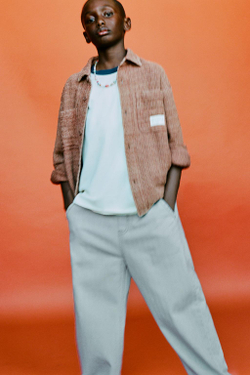 ZARAЖАККАРДОВЫЕ ДЖИНСЫ BALLOON, СИНИЙ