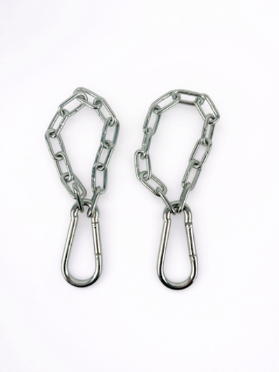 Крепление цепное на турник с карабинами