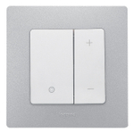 Диммер нажимной универсальный LED 400Вт без нейтрали - белый ETIKA Legrand