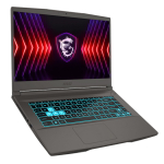Ноутбук MSI Thin 15 B12VE-1865XRU, i5 12450H/8Gb/SSD512Gb/RTX4050 6Gb/15.6" FHD IPS 144Hz/Dos/серый