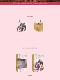 Альбом Gfriend - SNOWFLAKE 3rd Mini Album KIHNO KIT
