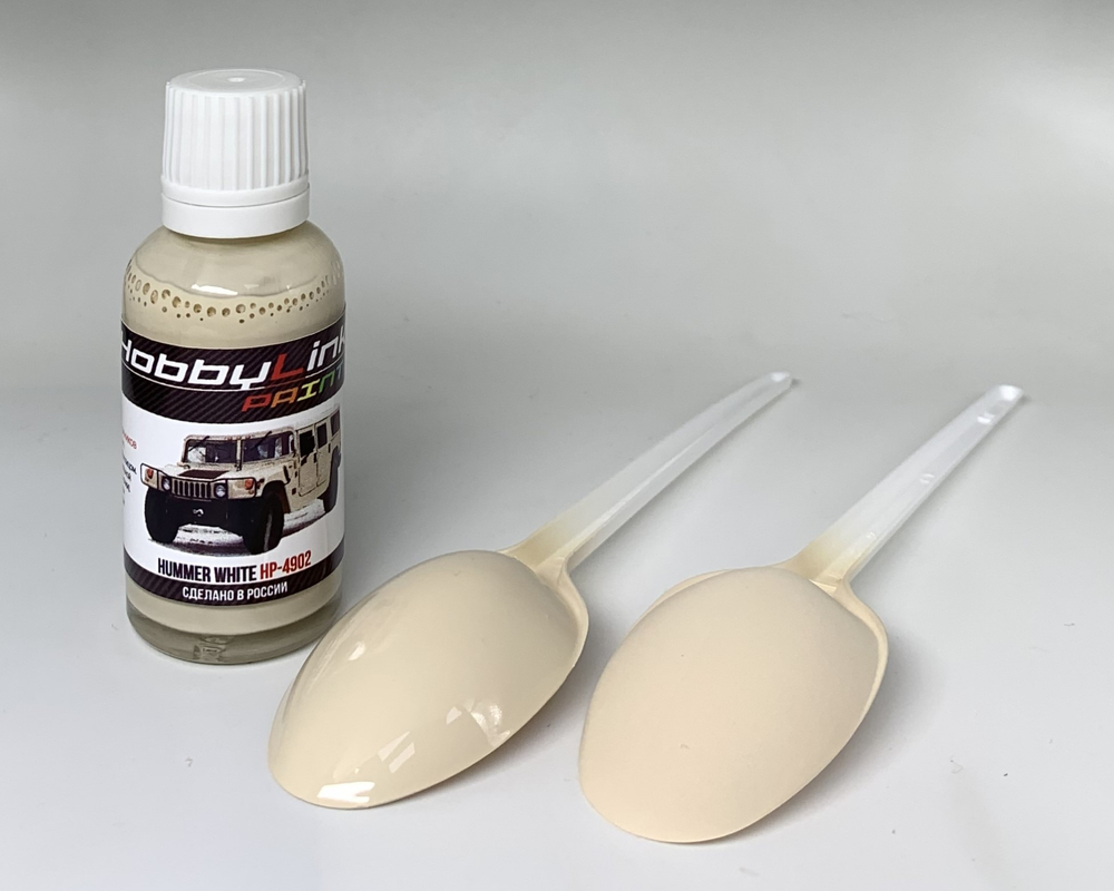 Краска лаковая HobbyLink Hummer White HP-4902