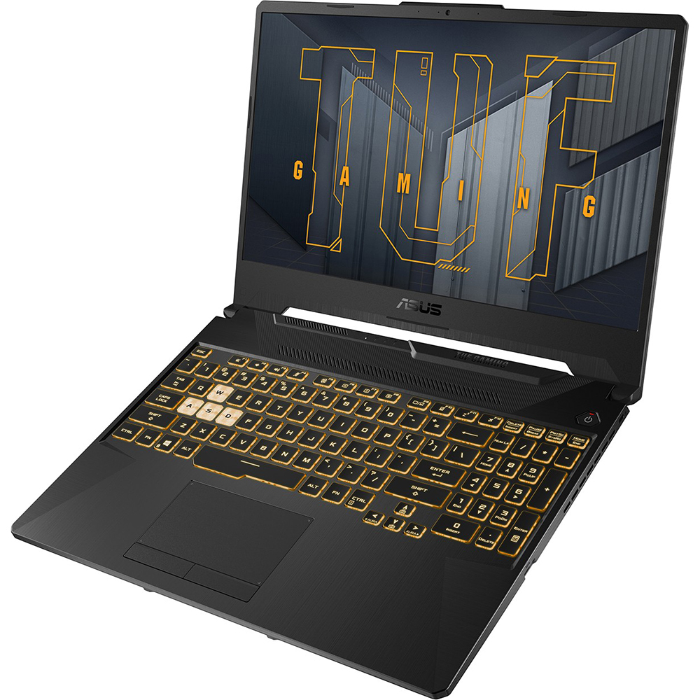 Ноутбук Asus TUF Gaming F15 FX506HEB-HN169 Eclipse Grey Core i5-11400H/16G/512G SSD/15,6"; FHD IPS 144Hz AG/NV RTX3050Ti 4G/WiFi/BT/DOS (90NR0703-M04360)