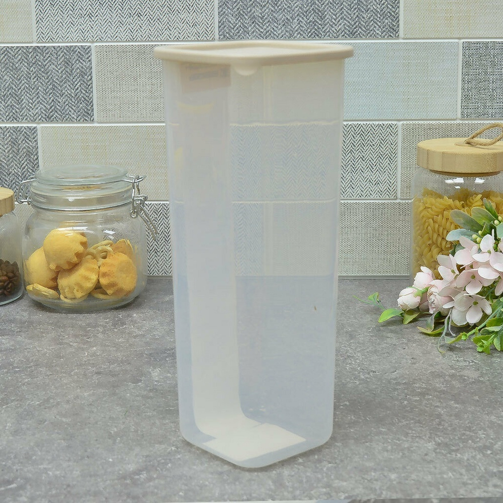 Банка для сыпучих продуктов 1,9л "Sugar&Spice Vanilla", латте