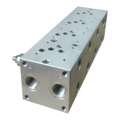 Плита монтажная BMA10P3L4X-20 с клапаном 4-х местная для CETOP 5