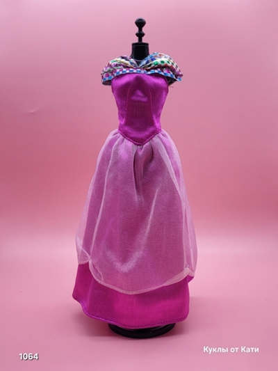 Одежда для куклы Барби винтаж платье 1064