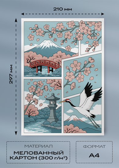 Постер Природа Японии Japan Nature #3