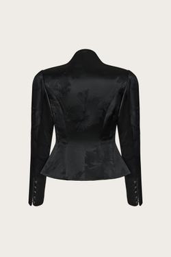 Жакет из жаккардового триацетата