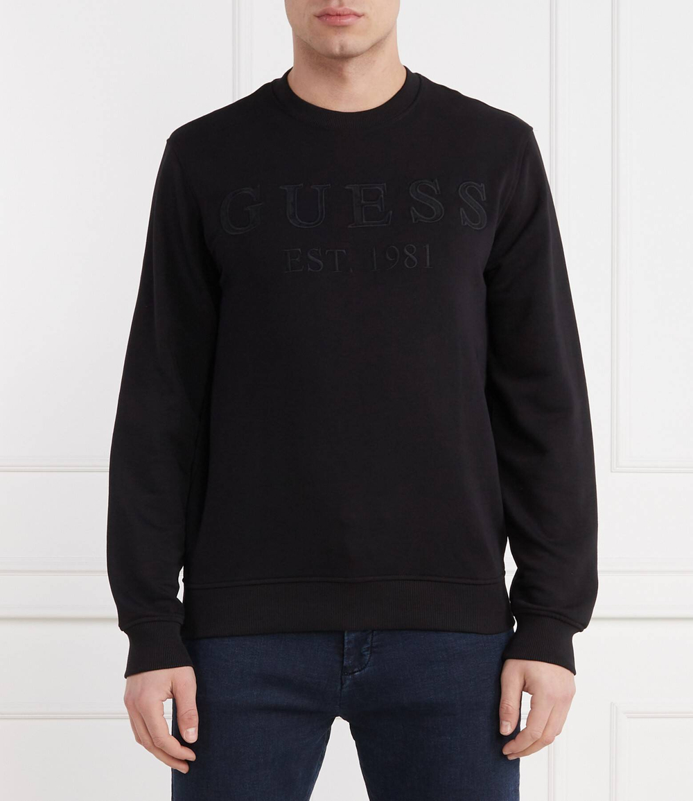 Худи BEAU CN GUESS - черный(M4GQ08 KBK32)