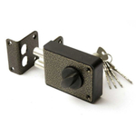 Замок накладной дверной, Trodos, ЗН1-3, 214001