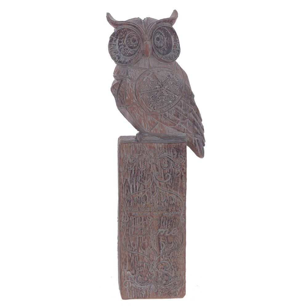 GAEM Фигурка декоративная "Сова", L9 W7,5 H23 см