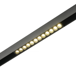 Трековый светодиодный светильник 48V магнитный MyFar FlowPoint MT0211-12W4K-B