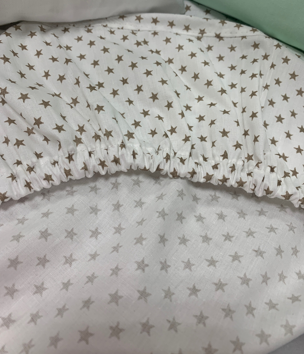 Комплект в кроватку 18 предметов "Король лев" зеленый, сатин