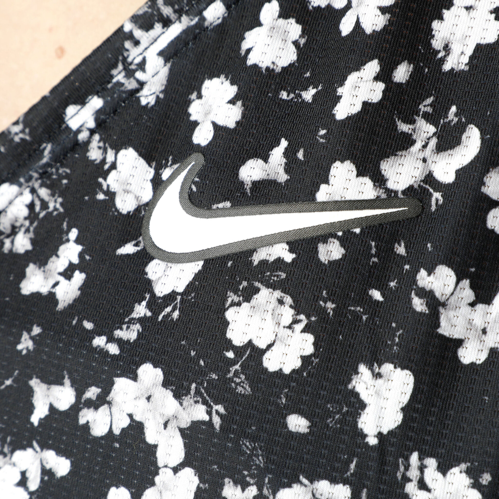 Женская теннисная майка Nike Dri-Fit Victory Printed Tank Top Women - Black, White