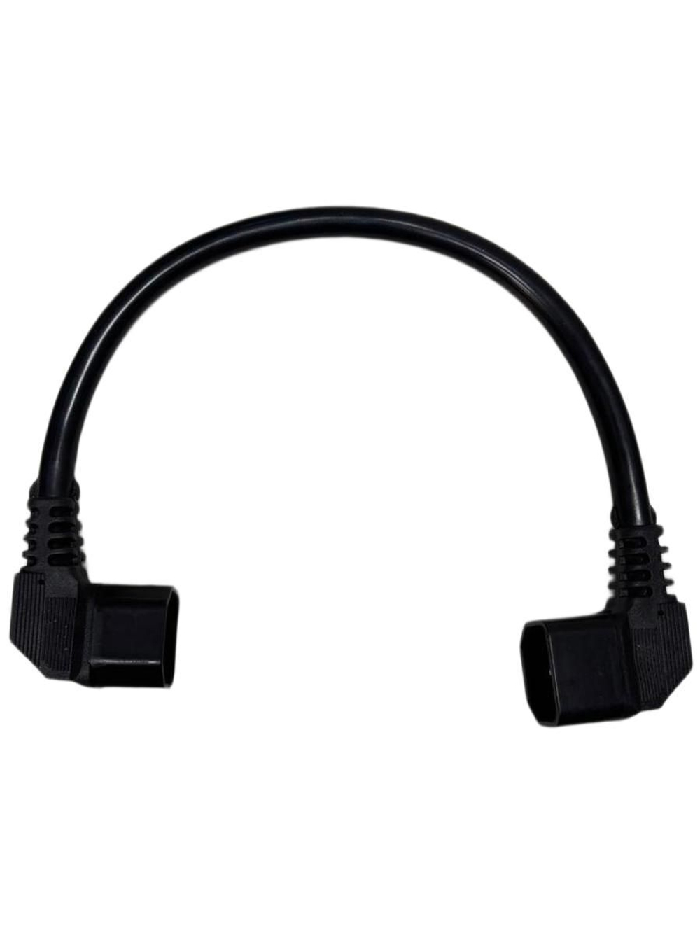 Провод кабель удлинитель 30 см С13 папа-папа для электровелосипеда