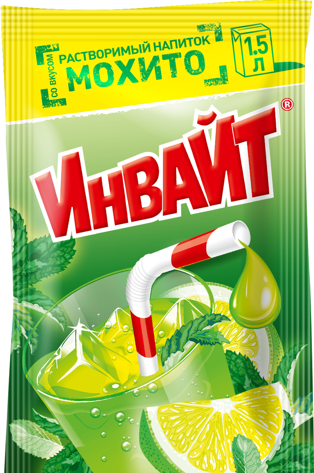 Растворимый напиток Invite мохито 12гр 24шт*6бл