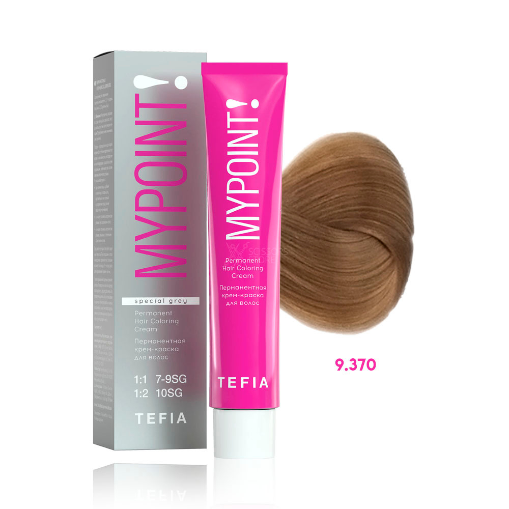 TEFIA Перманентная крем-краска для волос MYPOINT 60мл