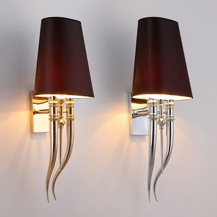 Wall design lamp  Brunilde by Ipe Cavalli H72 (Black)