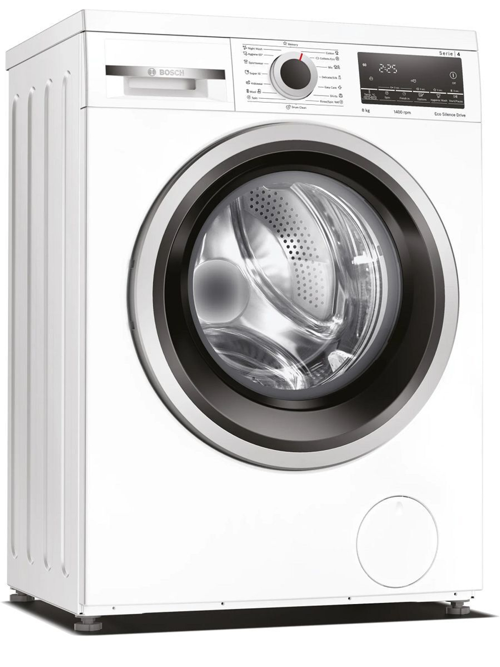 Стиральная машина Bosch WLS28460ME, 1400 оборотов, 8 кг, 12 программ, белая