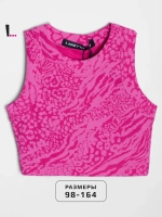 Кроп Топ летний укороченный