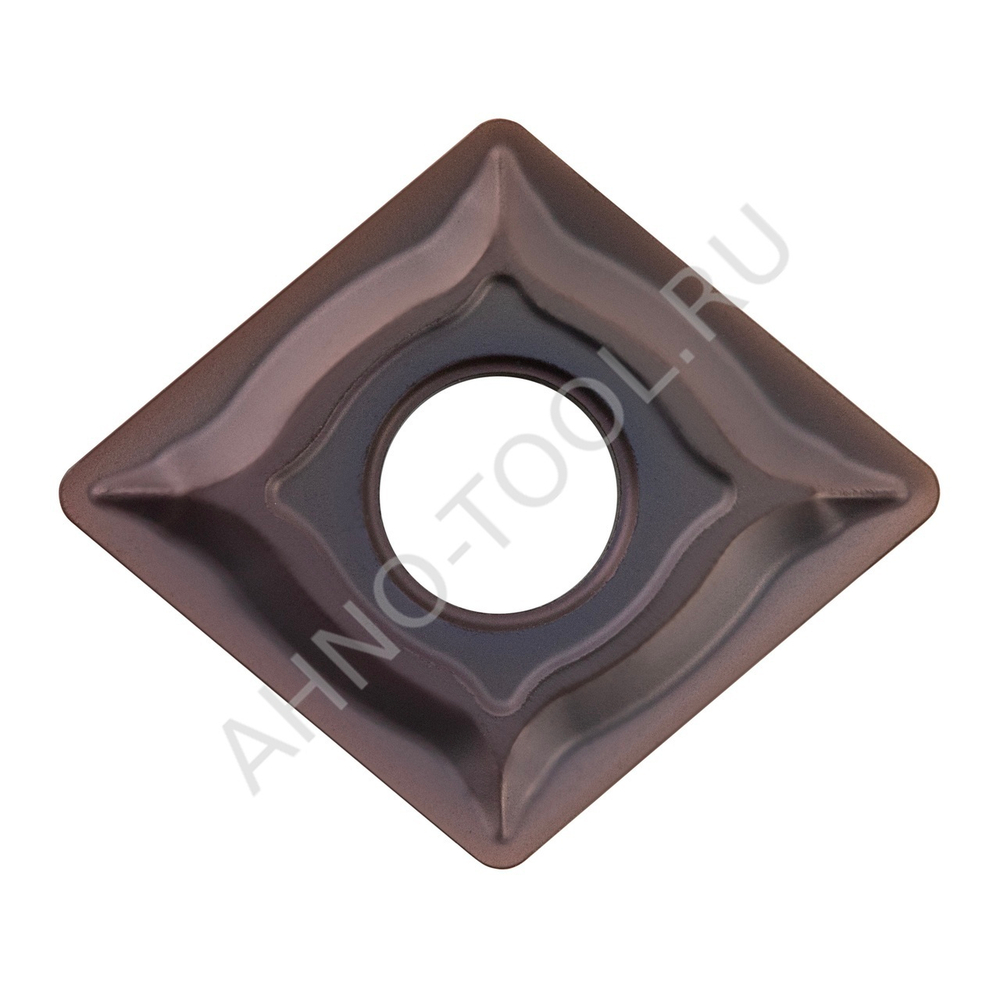 Пластина твердосплавная ISO CNMG120408-MFA APM20B AHNO по жаропроч. и нерж.стали, получистовая