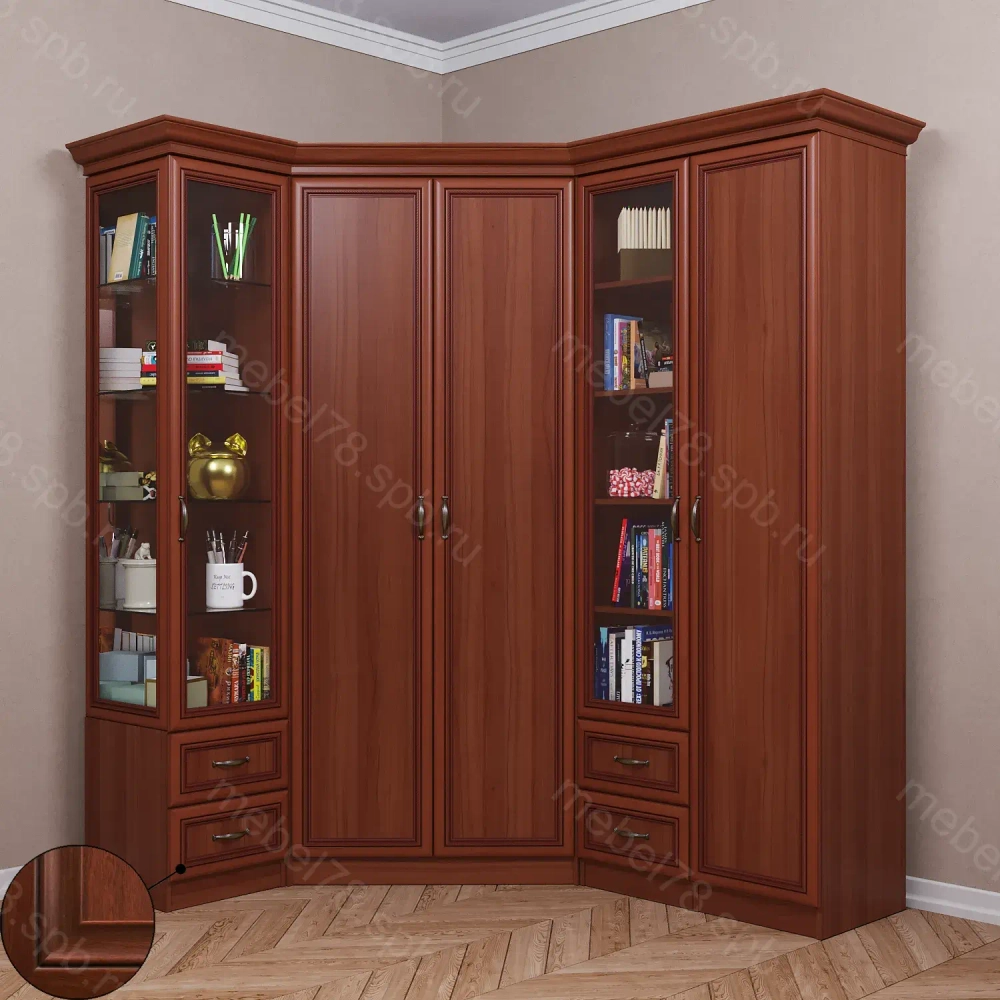 Шкаф угловой №17