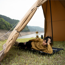 Кровать складная Naturehike односпальная XJC05, черная (NH20JJ001)