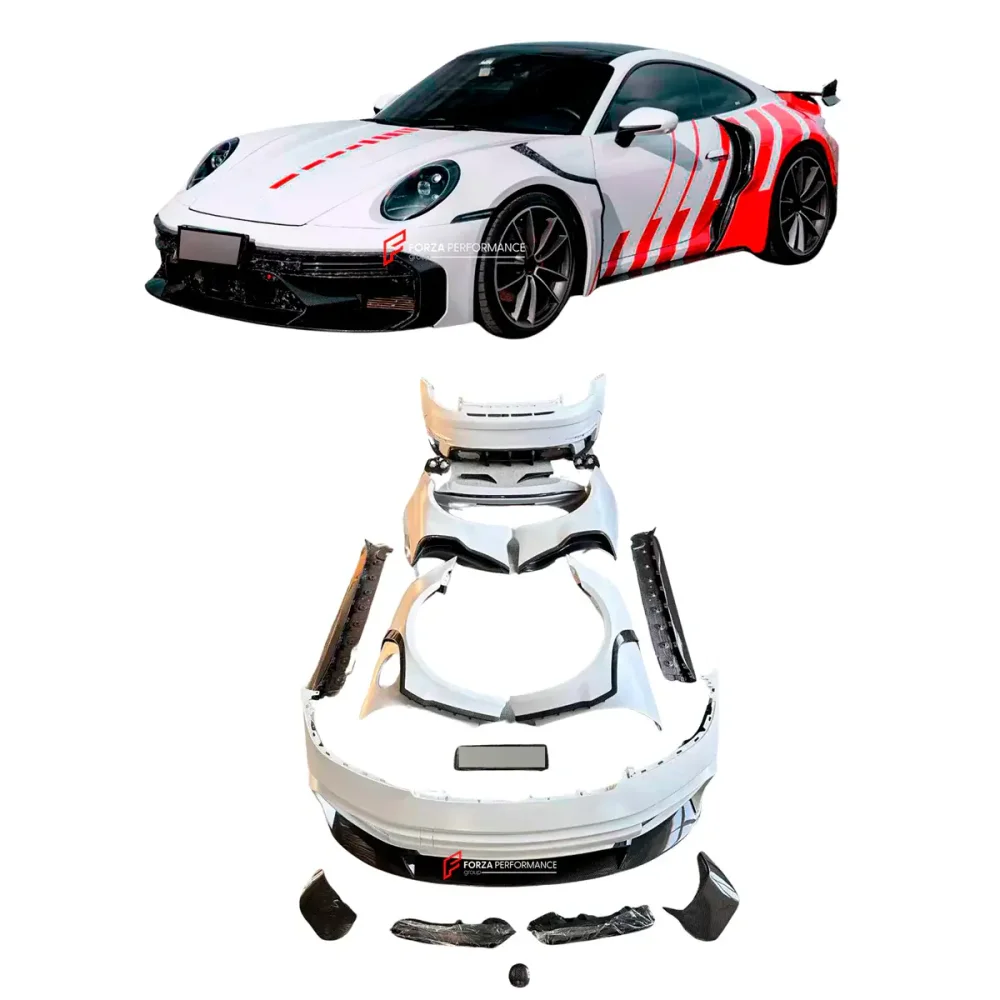 Карбоновый обвес для Porsche 911 992 Carrera S 2019-2025 Порше