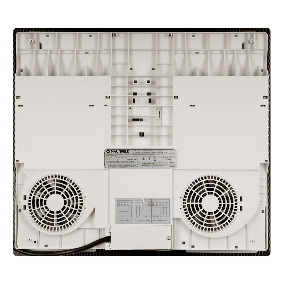 Индукционная варочная панель MAUNFELD AVI6044SSFBK