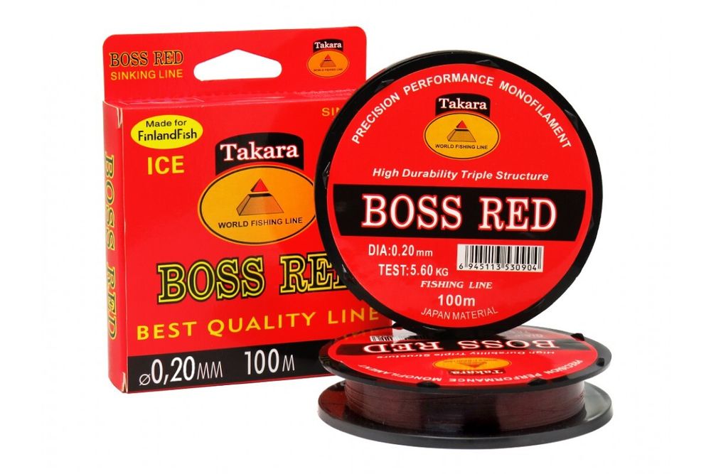 Леска Таkara Boss Red (100м)