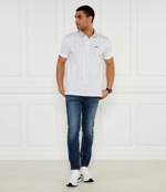 Поло Paddy Tape AO BOSS GREEN - белый(50534269)